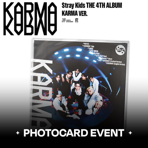 Stray Kids 4th Full Album KARMA (KARMA VER.) (LIMITED VER.)