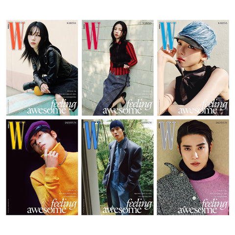 W VOLUME 8 AUGUST 2024 (KARINA, JAEHYUN)