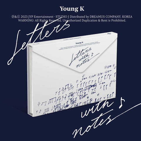 Young K (DAY6) Letters with notes