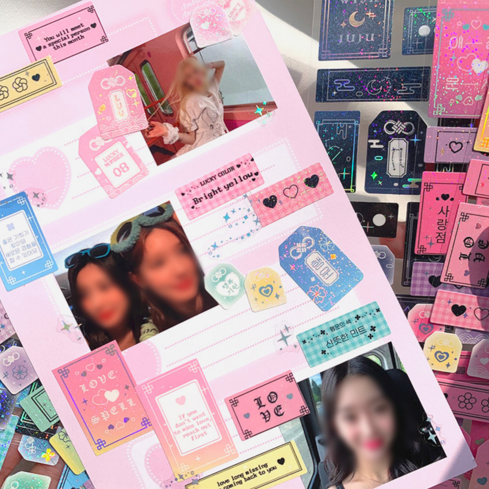 SOOANG STUDIO Korean fortune sticker