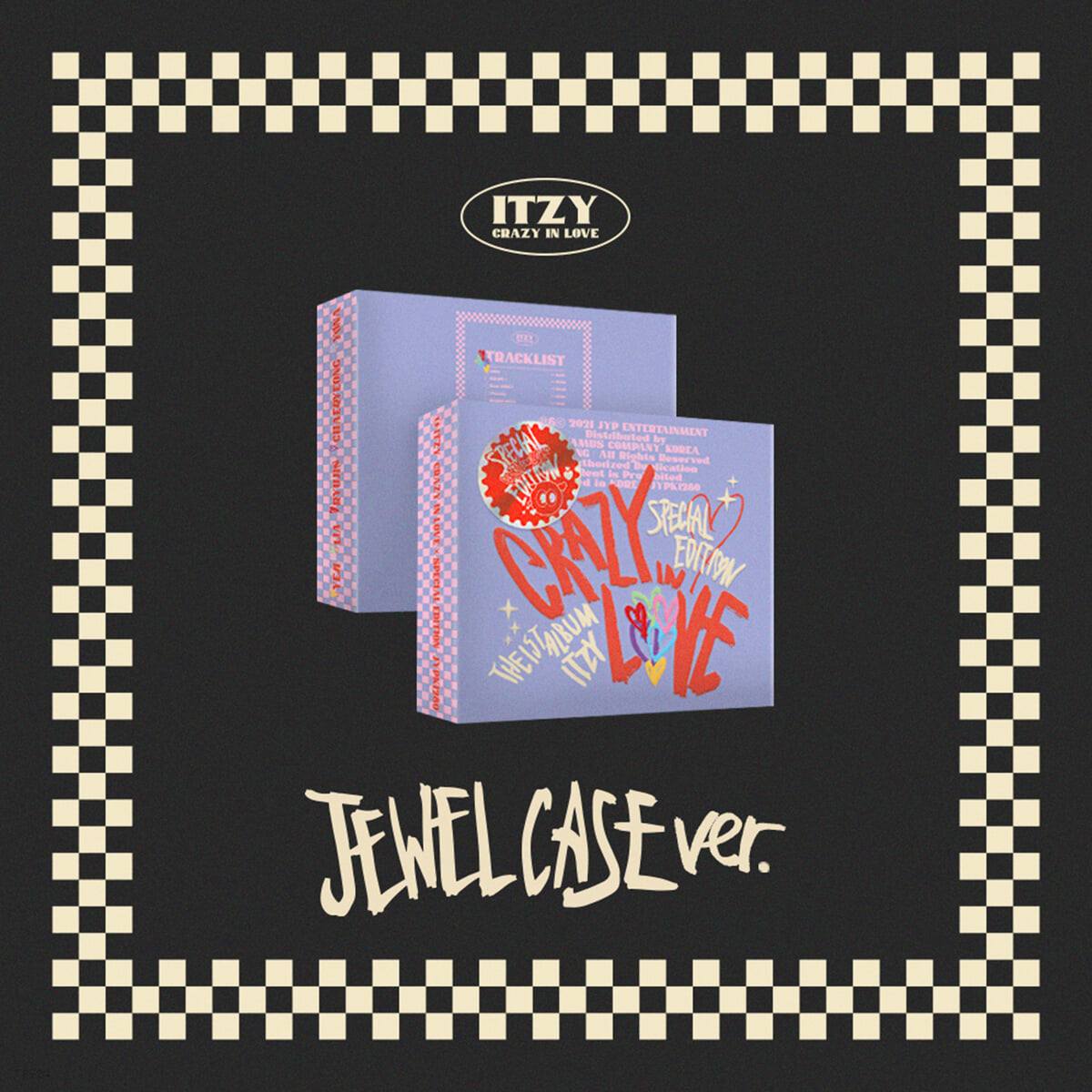 ITZY CRAZY IN LOVE : Special Edition (JEWELCASE Ver.) - Copenhagen Kpop