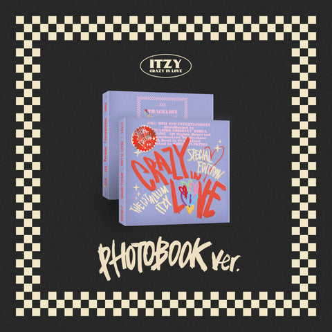ITZY CRAZY IN LOVE : Special Edition (PHOTOBOOK Ver.) - Copenhagen Kpop