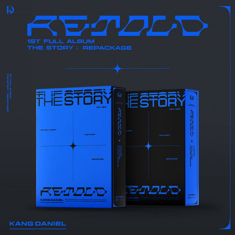 KANGDANIEL 1ST FULL ALBUM Repackage : Retold
