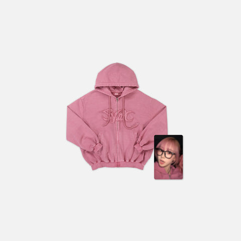 [PRE-ORDER] aespa PINK HOODIE ZIP-UP SET 'SYNK : PARALLEL LINE - ENCORE MD'