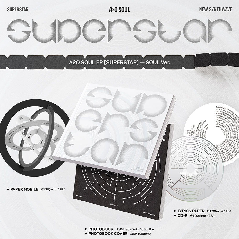 [PRE-ORDER] A2O SOUL - SUPERSTAR