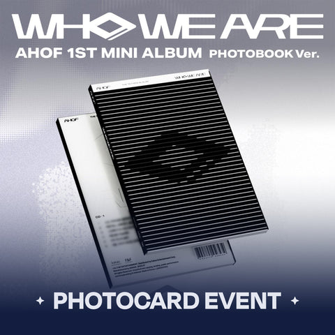[PRE-ORDER] AHOF WHO WE ARE (PHOTOBOOK Ver.)