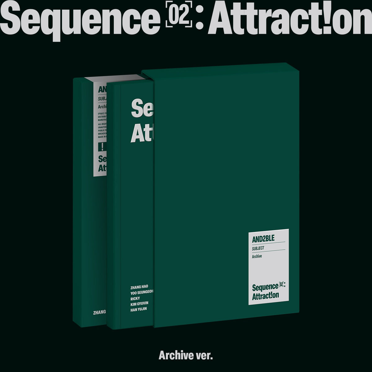 [PRE-ORDER] AND2BLE - Sequence 02: Attraction