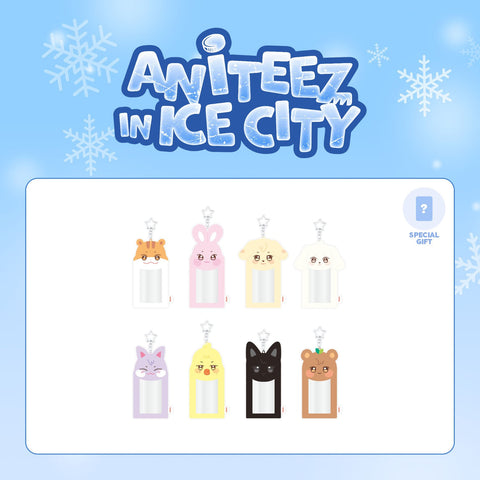[PRE-ORDER] ATEEZ X ANITEEZ IN ICE CITY POP-UP MD (PHOTOCARD HOLDER KEYRING)