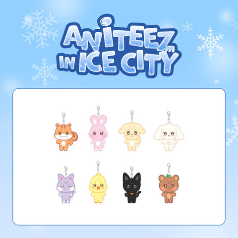 [PRE-ORDER] ATEEZ X ANITEEZ IN ICE CITY POP-UP MD (PLUSH KEYRING)