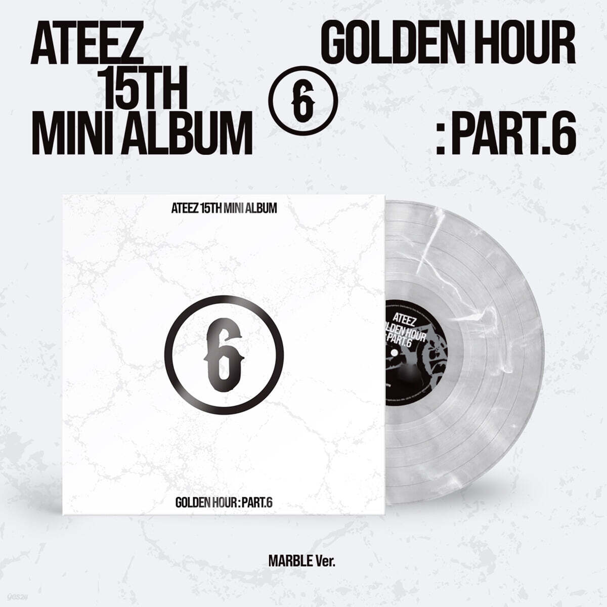 [PRE-ORDER] ATEEZ - GOLDEN HOUR : Part.6 (MARBLE VER.) (LP)