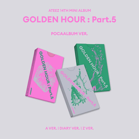 [PRE-ORDER] ATEEZ - GOLDEN HOUR : Part.5 (POCAALBUM)