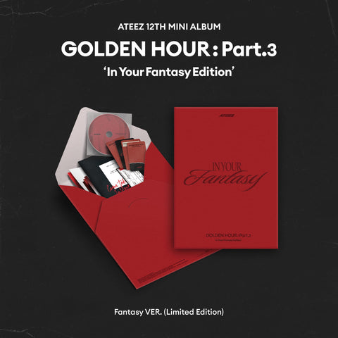 [PRE-ORDER] ATEEZ GOLDEN HOUR : Part.3 ‘In Your Fantasy Edition’ (Fantasy Ver.) (Limited)