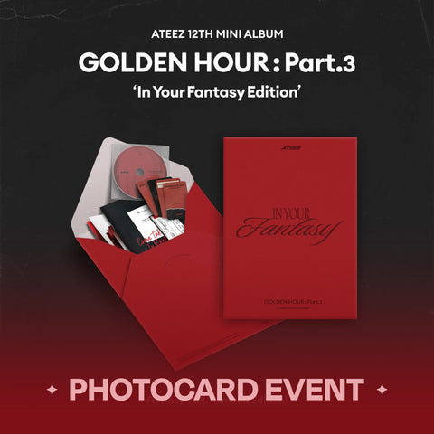 [PRE-ORDER] ATEEZ GOLDEN HOUR : Part.3 ‘In Your Fantasy Edition’ (Fantasy Ver.) (Limited)