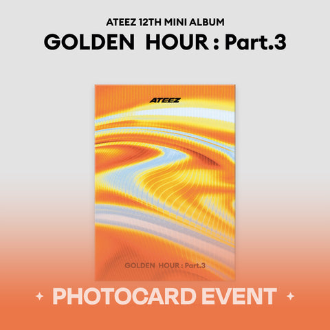 [PRE-ORDER] ATEEZ GOLDEN HOUR : Part.3 (POCAALBUM)