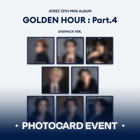 [PRE-ORDER] ATEEZ GOLDEN HOUR : Part.4 (DIGIPACK VER.)