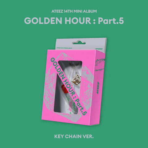 [PRE-ORDER] ATEEZ - GOLDEN HOUR : Part.5 (KEY CHAIN VER.)