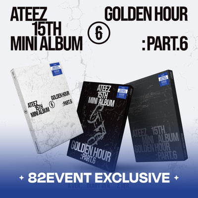 [PRE-ORDER] ATEEZ - GOLDEN HOUR : Part.6 - 82EVENT Exclusive