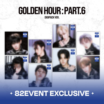 [PRE-ORDER] ATEEZ - GOLDEN HOUR : Part.6 (DIGIPACK VER.) - 82EVENT Exclusive (Random)