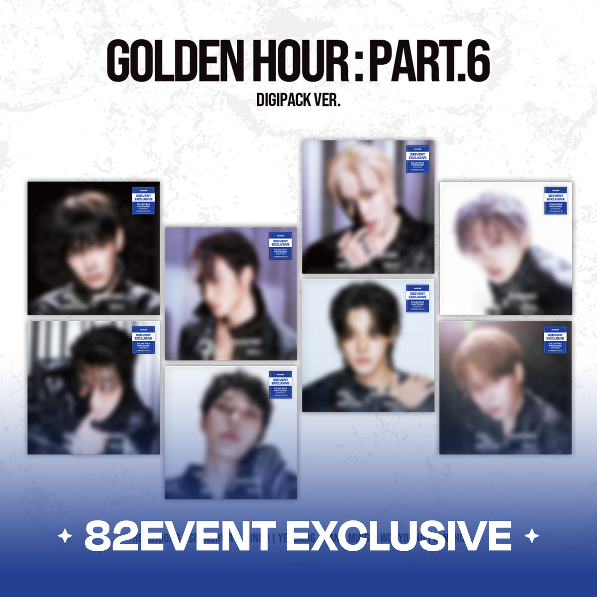 [PRE-ORDER] ATEEZ - GOLDEN HOUR : Part.6 (DIGIPACK VER.) - 82EVENT Exclusive (Random)