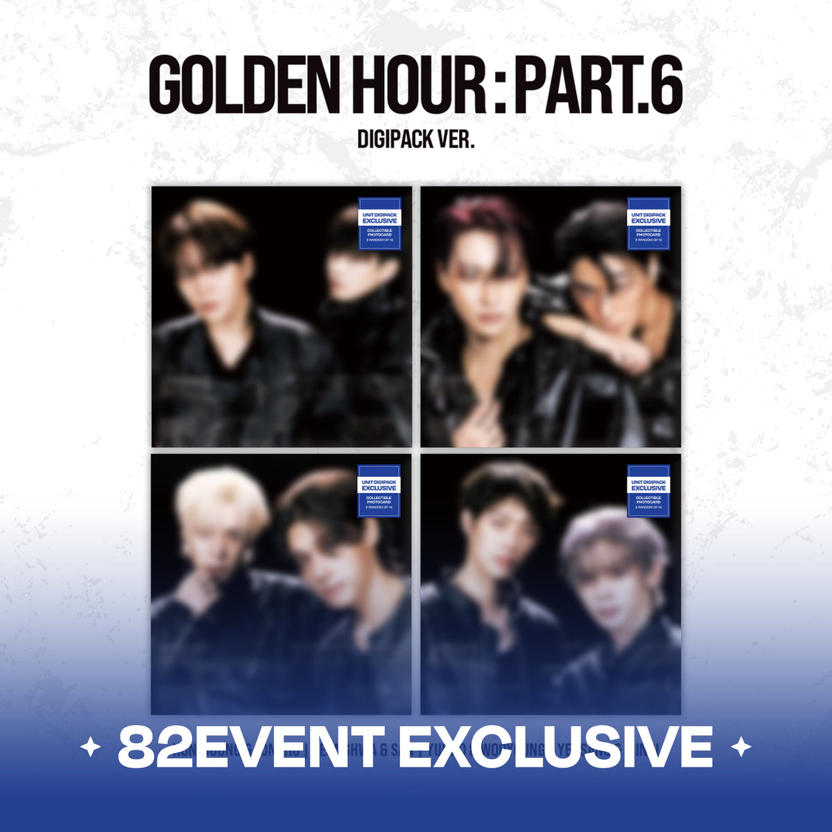 [PRE-ORDER] ATEEZ - GOLDEN HOUR : Part.6 (DIGIPACK UNIT VER.) - Unit Digipack Exclusive (Random)