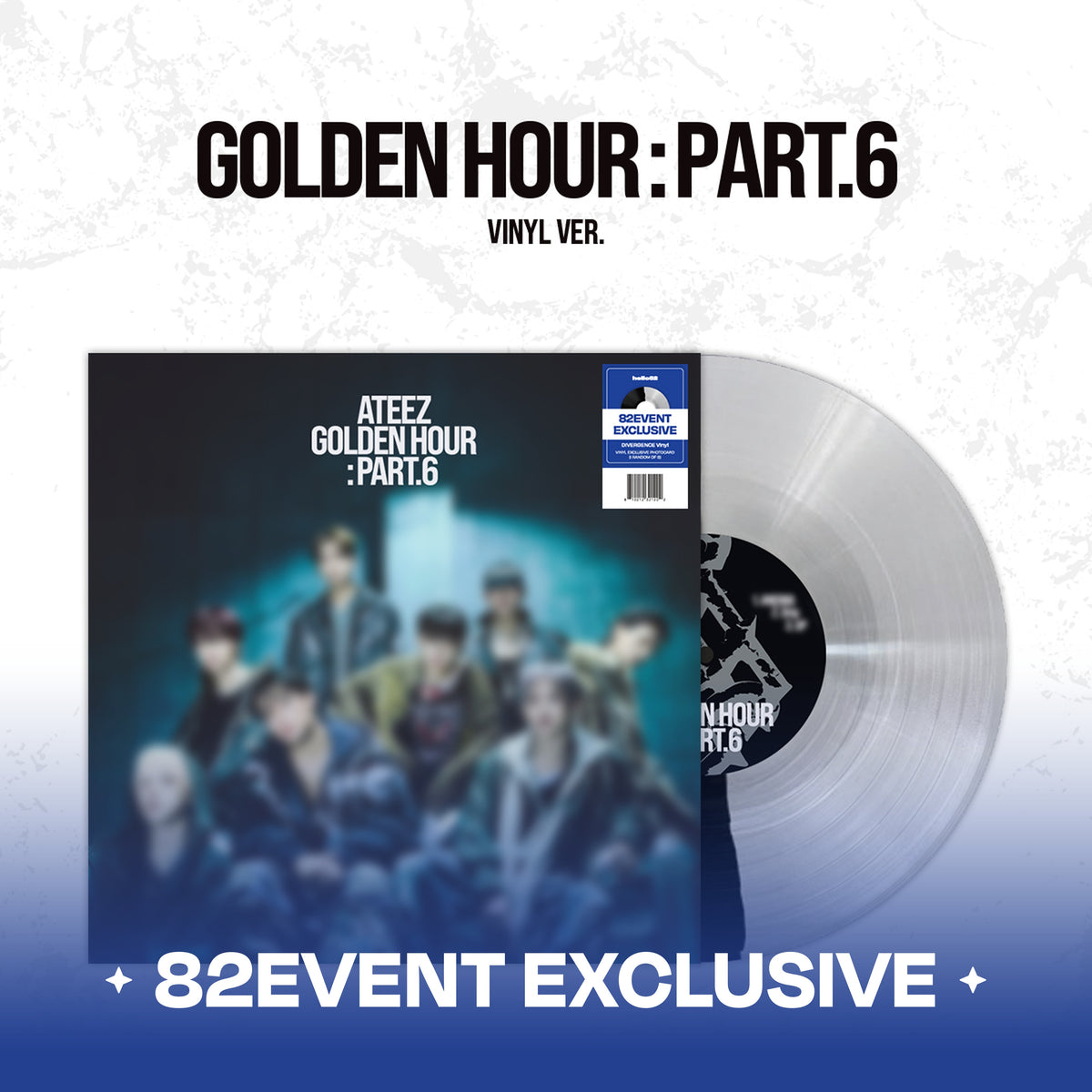 [PRE-ORDER] ATEEZ - GOLDEN HOUR : Part.6 (VINYL) - 82EVENT Exclusive