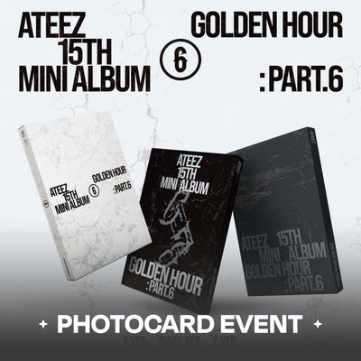 [PRE-ORDER] ATEEZ - GOLDEN HOUR : Part.6