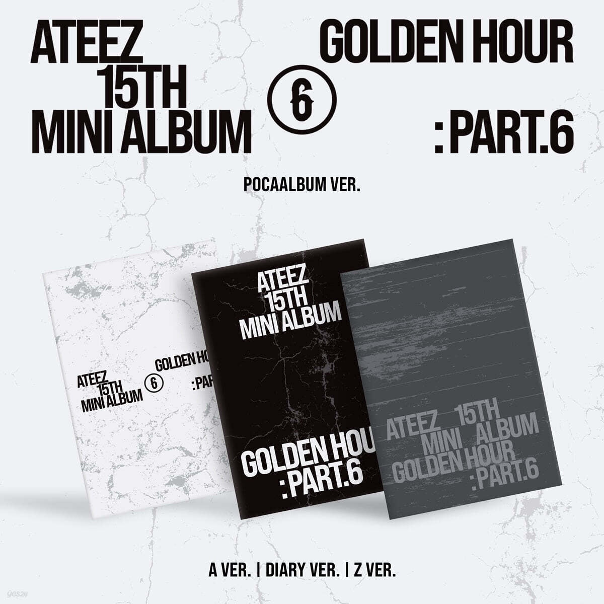 [PRE-ORDER] ATEEZ - GOLDEN HOUR : Part.6 (POCAALBUM) (Random)