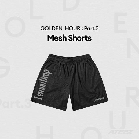 [PRE-ORDER] ATEEZ GOLDEN HOUR Part.3 - Mesh Shorts