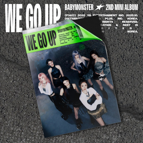 [PRE-ORDER] BABYMONSTER 'WE GO UP' WE Ver.