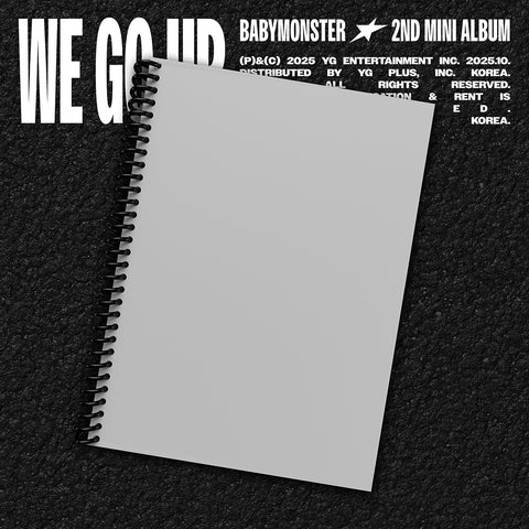 [PRE-ORDER] BABYMONSTER 'WE GO UP' GO Ver.