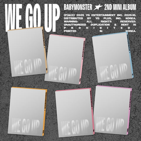 [PRE-ORDER] BABYMONSTER 'WE GO UP' PATTERN Ver.