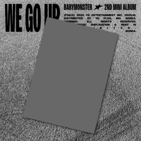 [PRE-ORDER] BABYMONSTER 'WE GO UP' POSTCARD Ver.