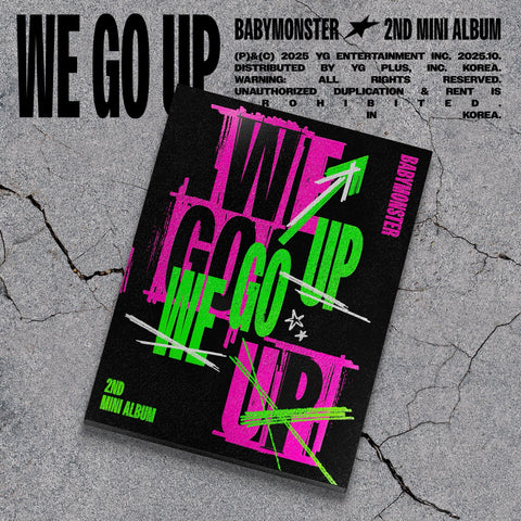 [PRE-ORDER] BABYMONSTER 'WE GO UP' UP Ver.
