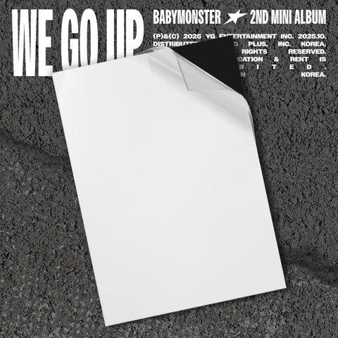 [PRE-ORDER] BABYMONSTER 'WE GO UP' WE Ver.