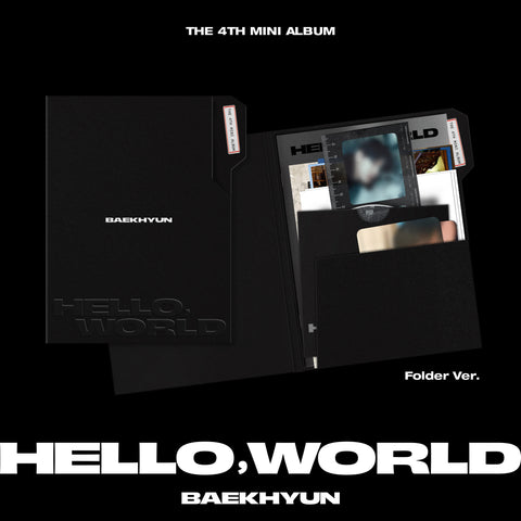 BAEKHYUN Hello, World (Folder Ver.)