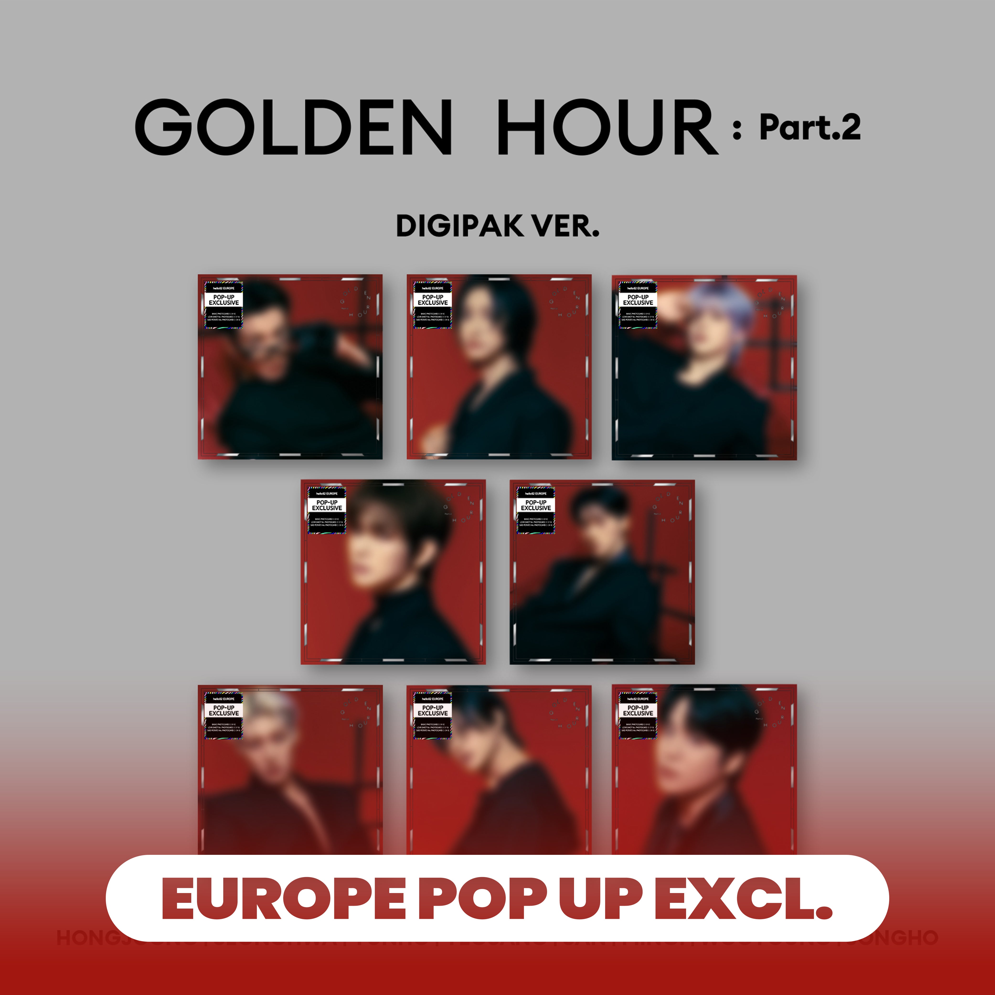 Ateez Seonghwa high quality Replica Uniform Europe Pop-up exclusive