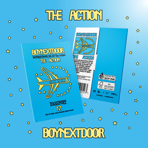 [PRE-ORDER] BOYNEXTDOOR - The Action (Weverse Albums ver.)