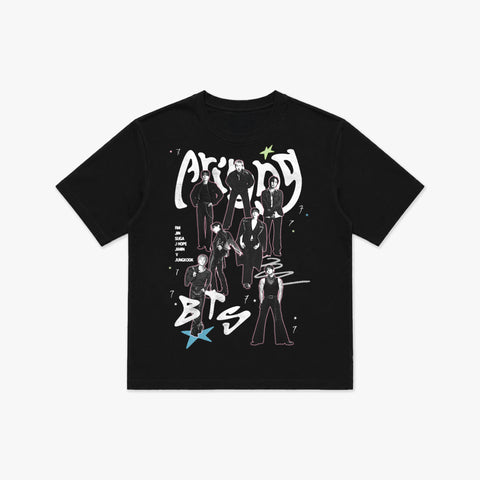 BTS ARIRANG MD - BLACK T-SHIRT