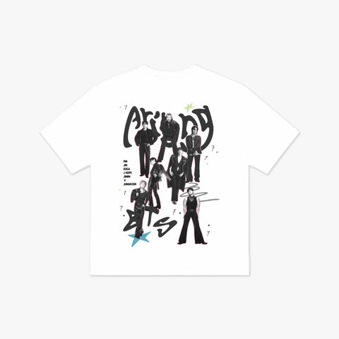 BTS ARIRANG MD - WHITE T-SHIRT
