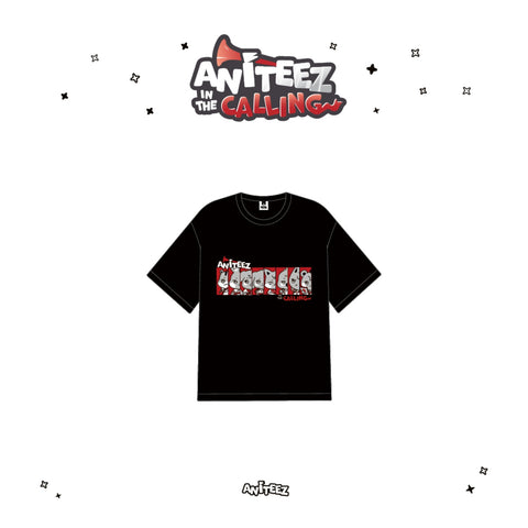 [PRE-ORDER] ATEEZ - ANITEEZ IN THE CALLING MD BLACK T-SHIRT