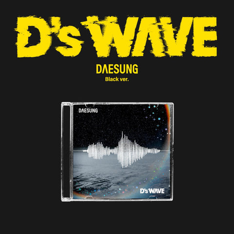 [PRE-ORDER] DAESUNG D’s WAVE (Black Version)