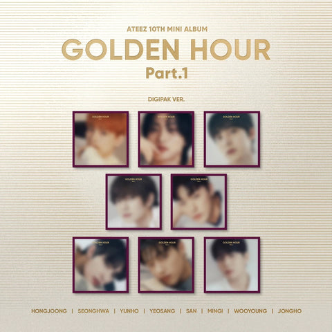 ATEEZ GOLDEN HOUR : Part.1 (Digipak VER.)