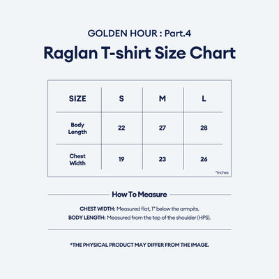 ATEEZ - GOLDEN HOUR : Part.4 - Raglan T-shirt