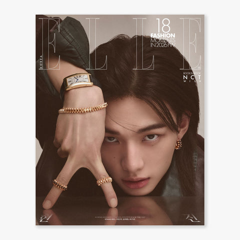[PRE-ORDER] ELLE APRIL 2026 (STRAY KIDS HYUNJIN) (EXTRA MAGAZINE OF NCT WISH)