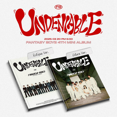 [PRE-ORDER] FANTASY BOYS 'UNDENIABLE'