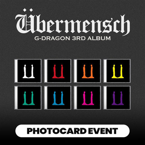 [PRE-ORDER] G-DRAGON 3RD ALBUM 'Übermensch' (JEWEL ver.)