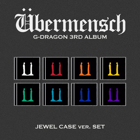 G-DRAGON 3RD ALBUM 'Übermensch' (JEWEL ver.)