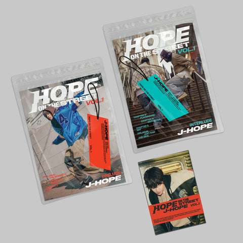 [PRE-ORDER] J-HOPE (BTS) HOPE ON THE STREET VOL.1 (BUNDLE SET)