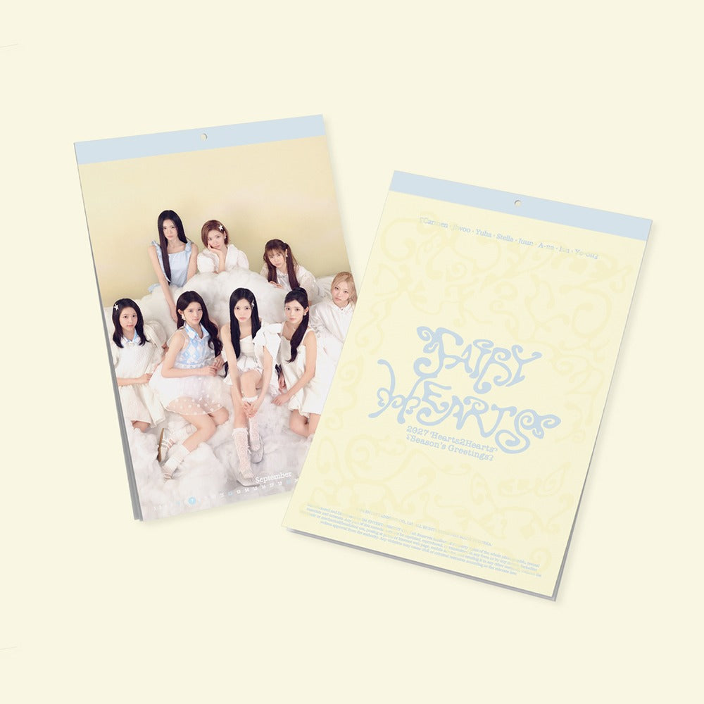 [PRE-ORDER] Hearts2Hearts - 2027 Wall Calendar