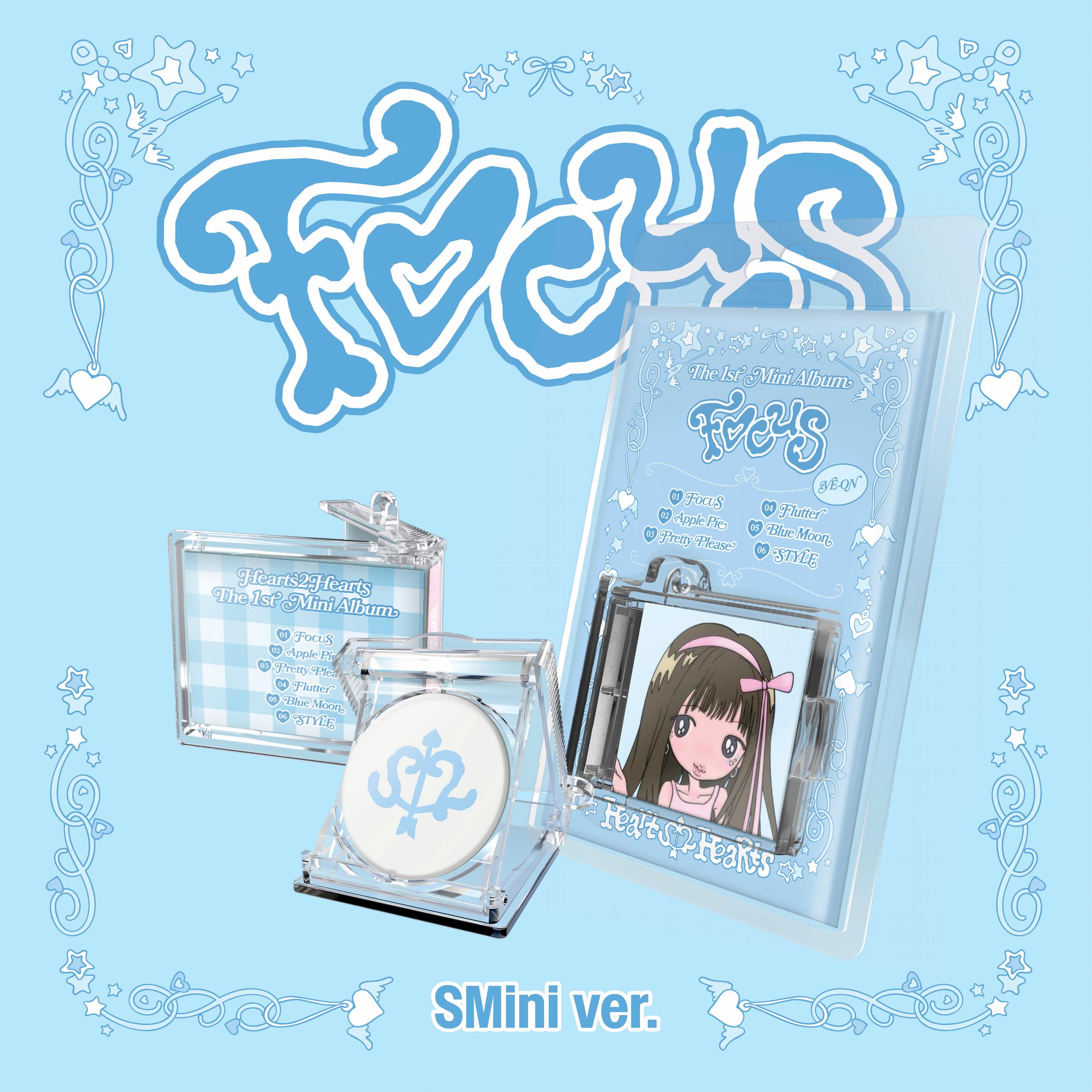Hearts2Hearts FOCUS (SMini Ver.) (Smart Album)